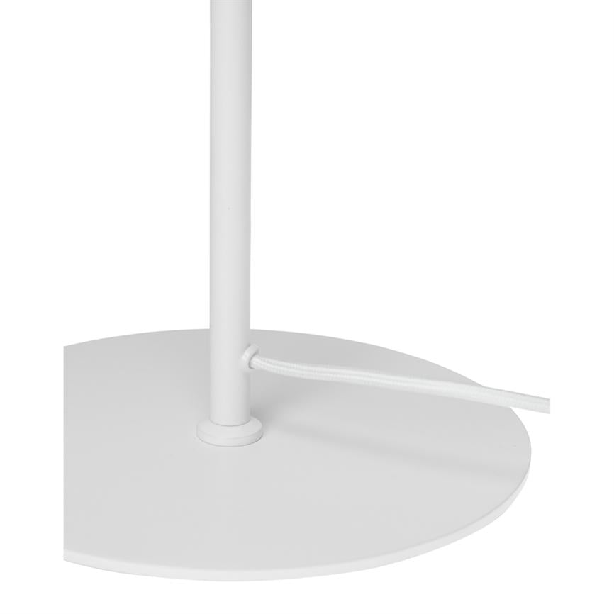 Dyberg Larsen Pyra bordlampe hvit 60 cm nordisk