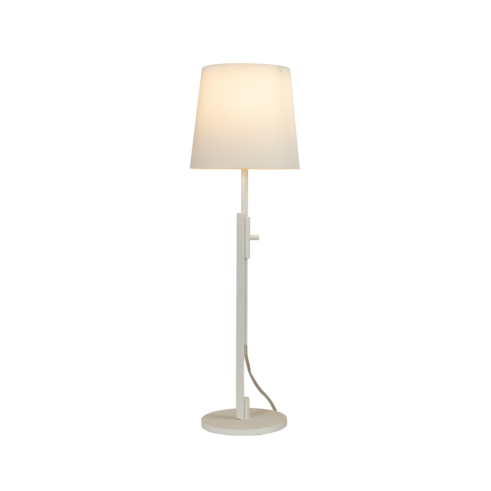 Zlamp Vega 121-1613 bordlampe hvit morbær