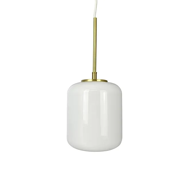 Dyberg Larsen Silvia Ø15 pendel opal/messing