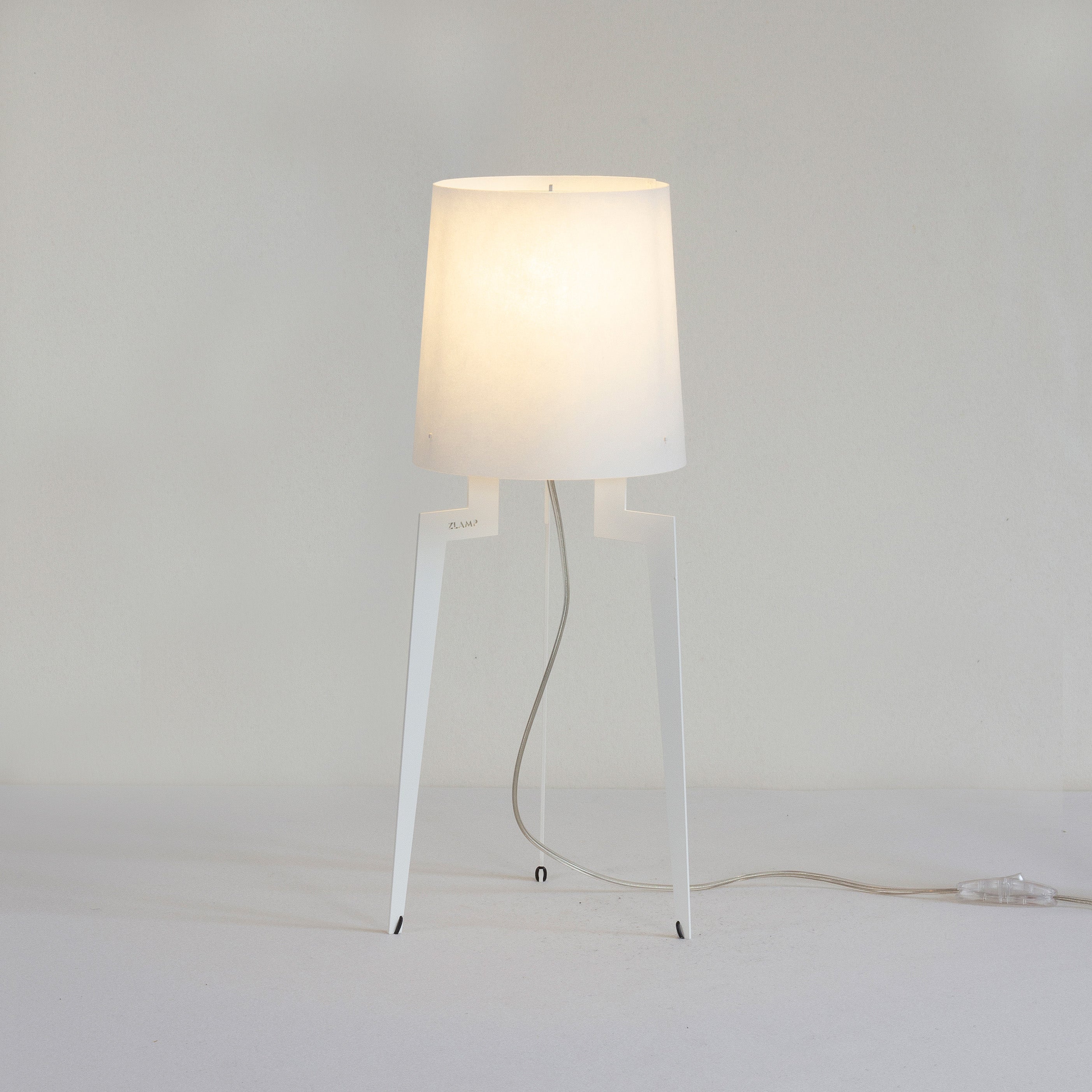 Zlamp Zpindel 622-1614 bordlampe mørkegrå morbærpapir