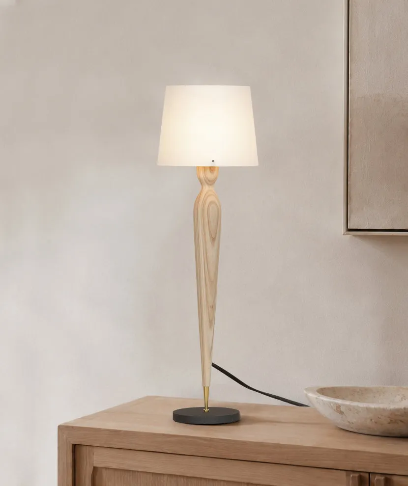 Zlamp Mizz Zippy 727-1311 bordlampe ask papirskjerm