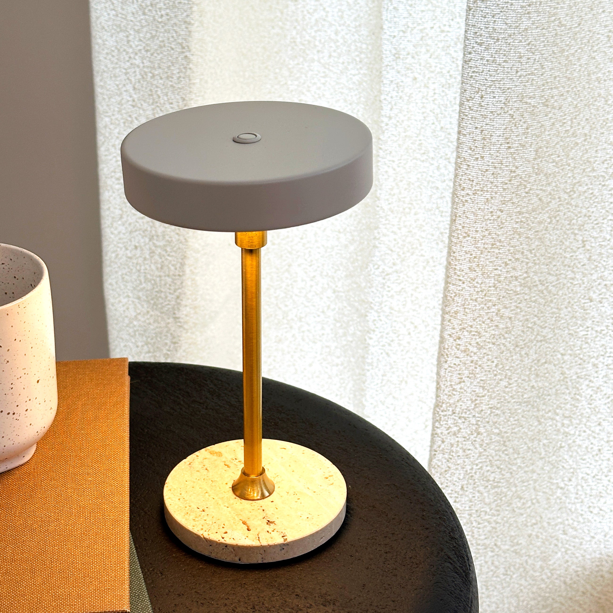 Dyberg Larsen Moonlight Mini bordlampe beige