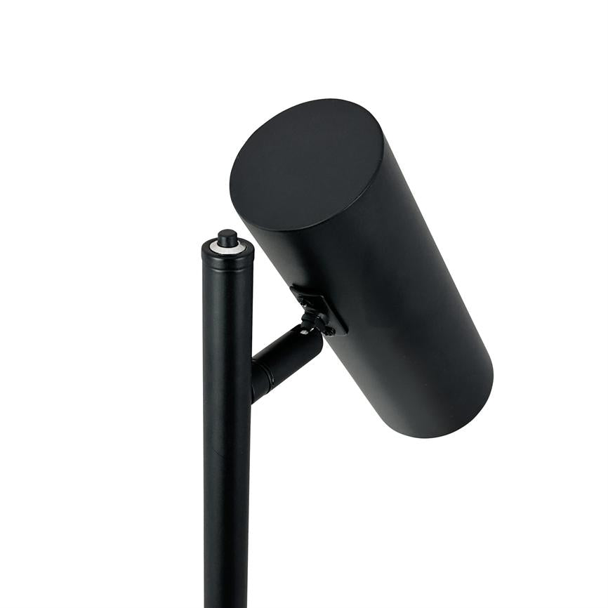 Dyberg Larsen Karlo bordlampe sort leselampe