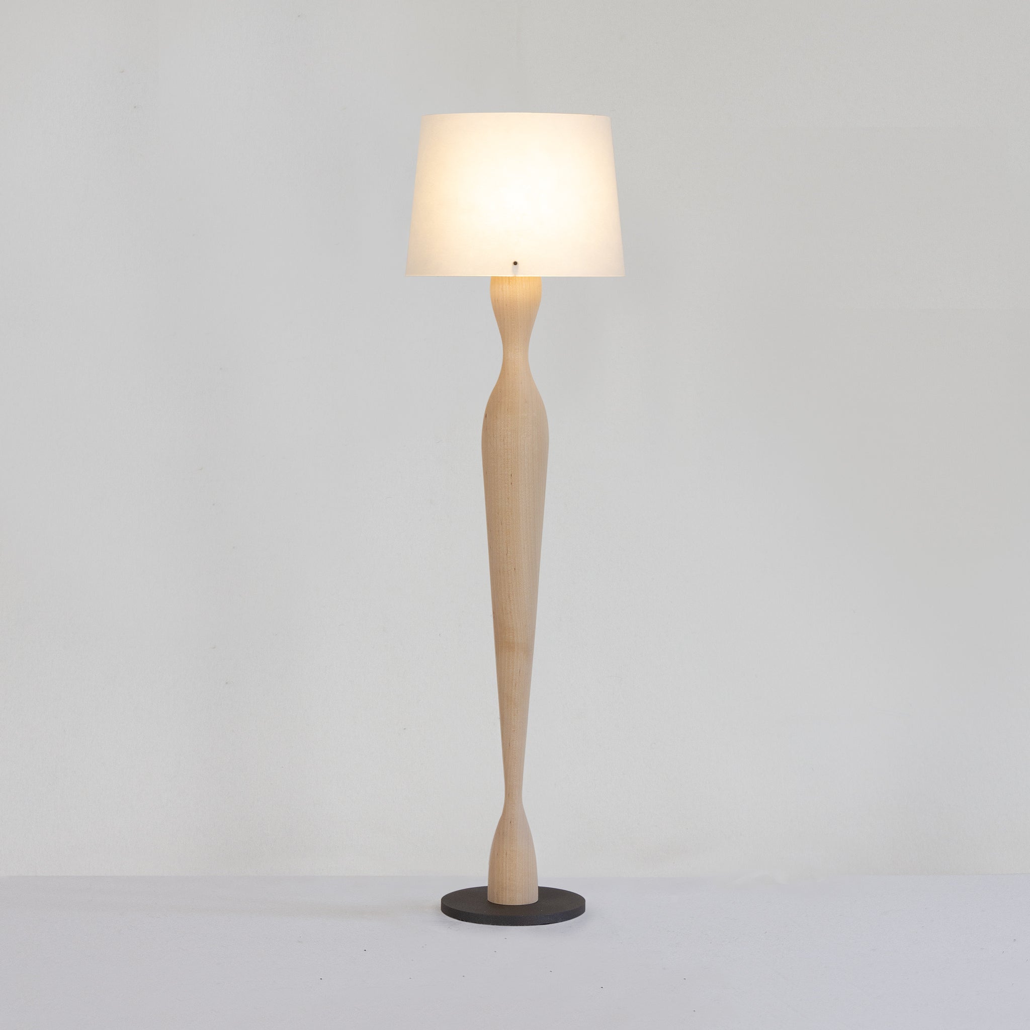 Zlamp Janzon 525-1916 bordlampe stor bjørk dimmer