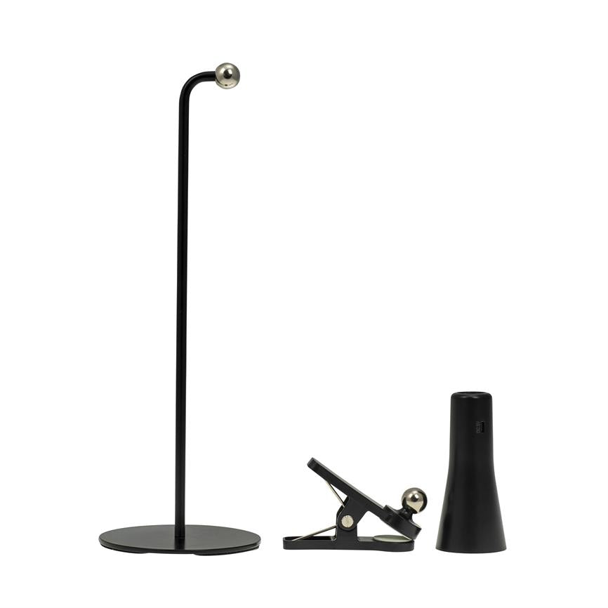 Dyberg Larsen 4in1 bordlampe svart oppladbar