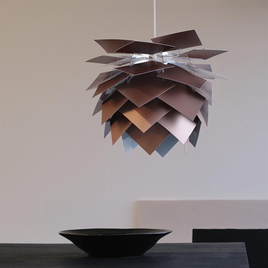 Dyberg Larsen Illumin pendel medium kobber DIY-lampe