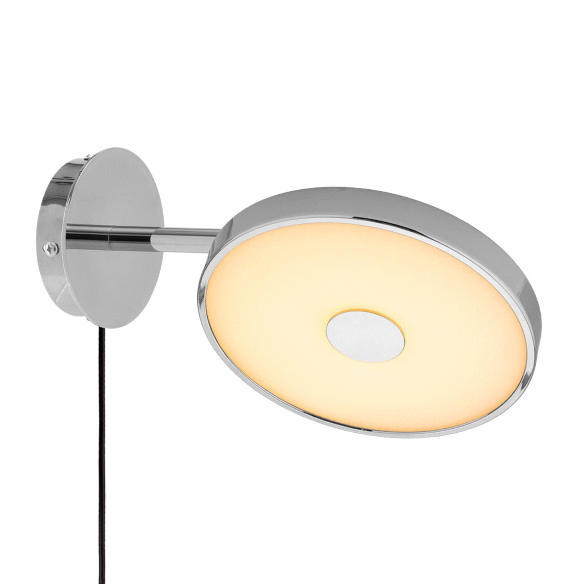 Umage Asteria Short Monochrome vegglampe stål dimbar