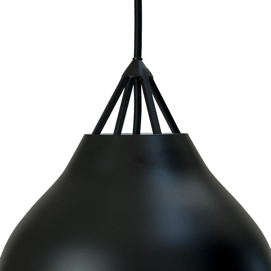 Dyberg Larsen Pyra pendel Ø23 sort matt