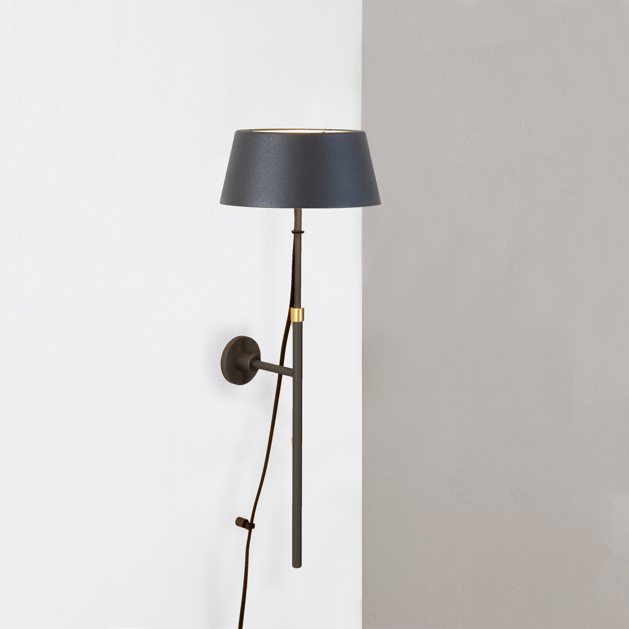 Zlamp Karl 931-1512 vegglampe liten messing