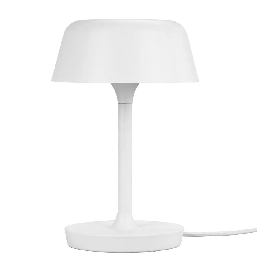 Dyberg Larsen Valencia bordlampe hvit G9