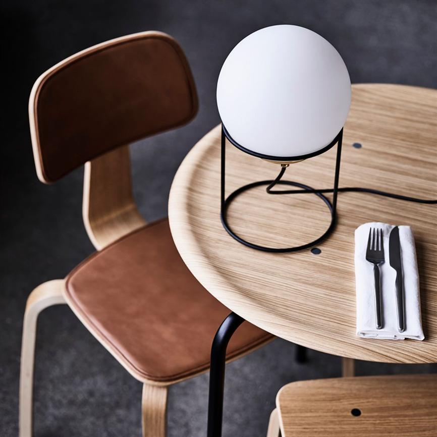 Dyberg Larsen Moon bordlampe opal 34 cm