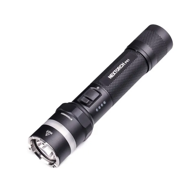 Master LED P01 taktisk lommelykt grønn 1350 lumen oppladbar