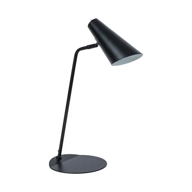 Dyberg Larsen Noa bordlampe svart justerbar skjerm
