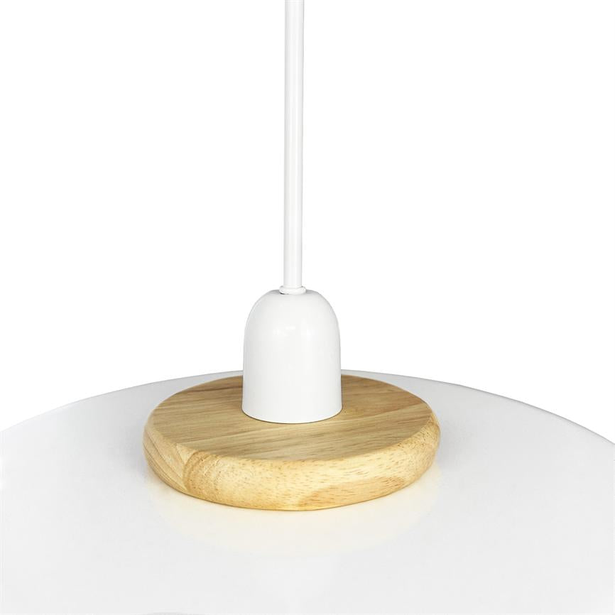 Dyberg Larsen Planet pendel hvit blank
