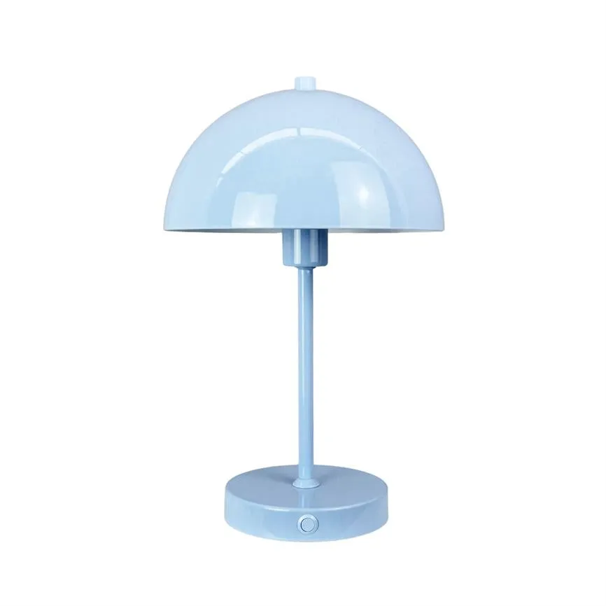 Dyberg Larsen Stockholm 2.0 bordlampe isblå