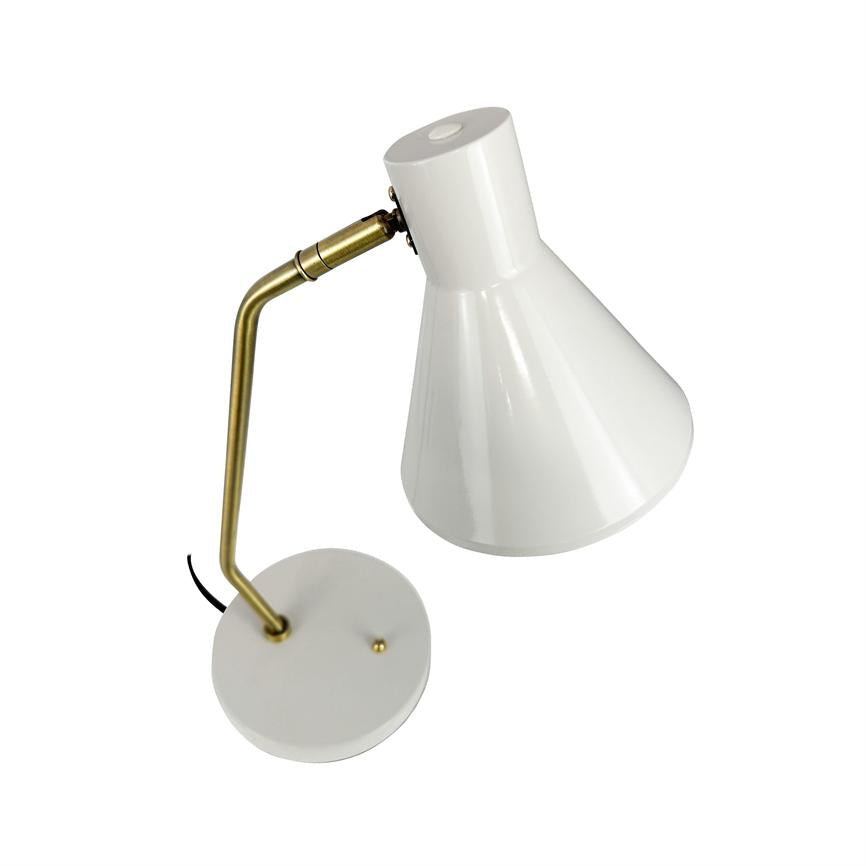 Dyberg Larsen Sleep bordlampe kit hvit dempet lys