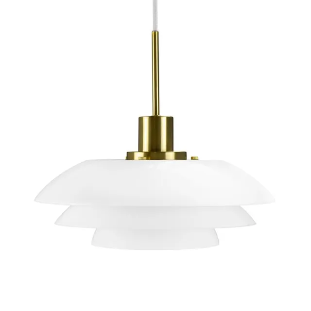 Dyberg Larsen DL31 pendel messing opal