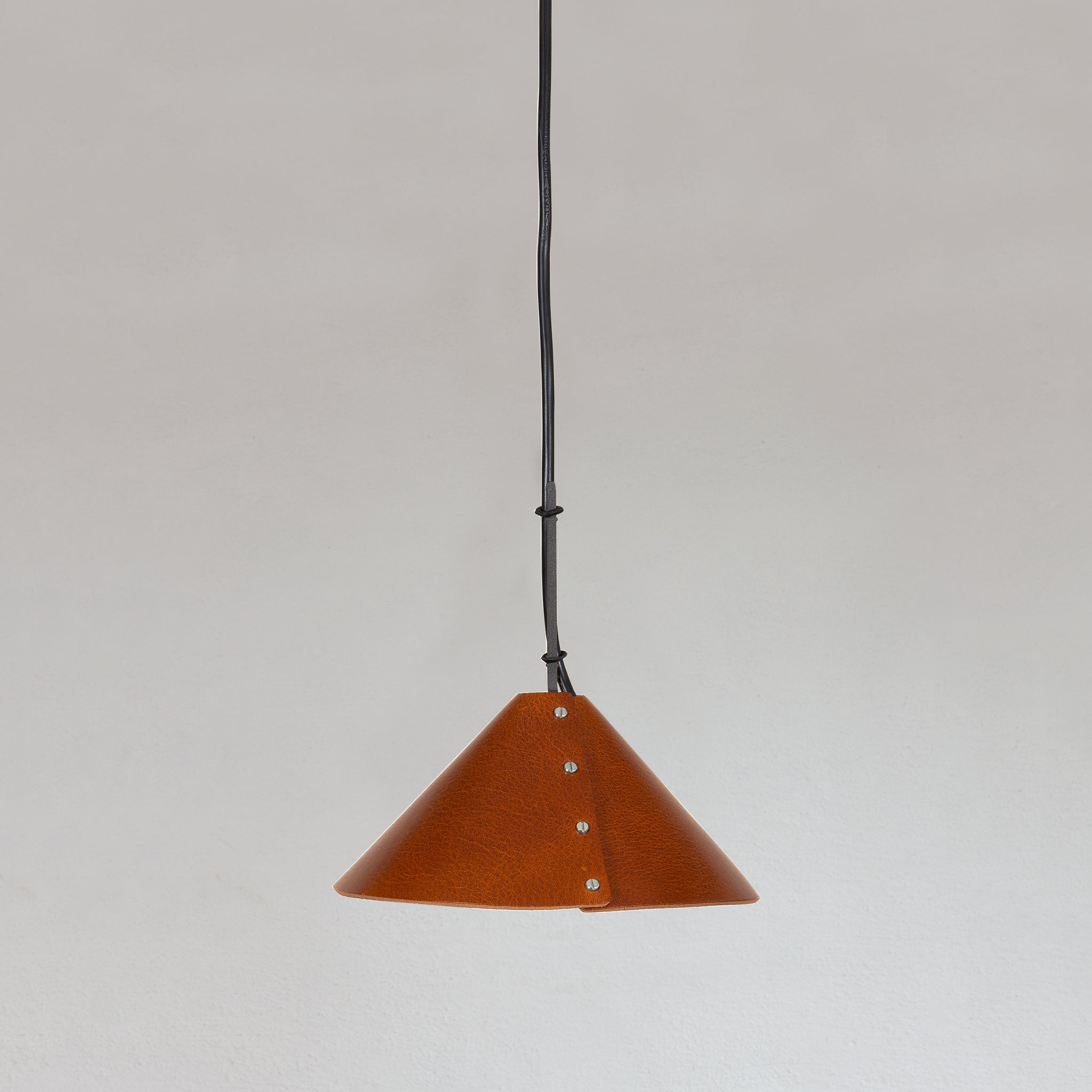 Zlamp Koncis 153-1803 pendel cognac lær
